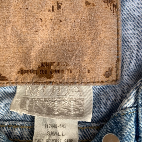 Vintage Selena custom reworked denim jacket size Small. - Picture 6 of 9